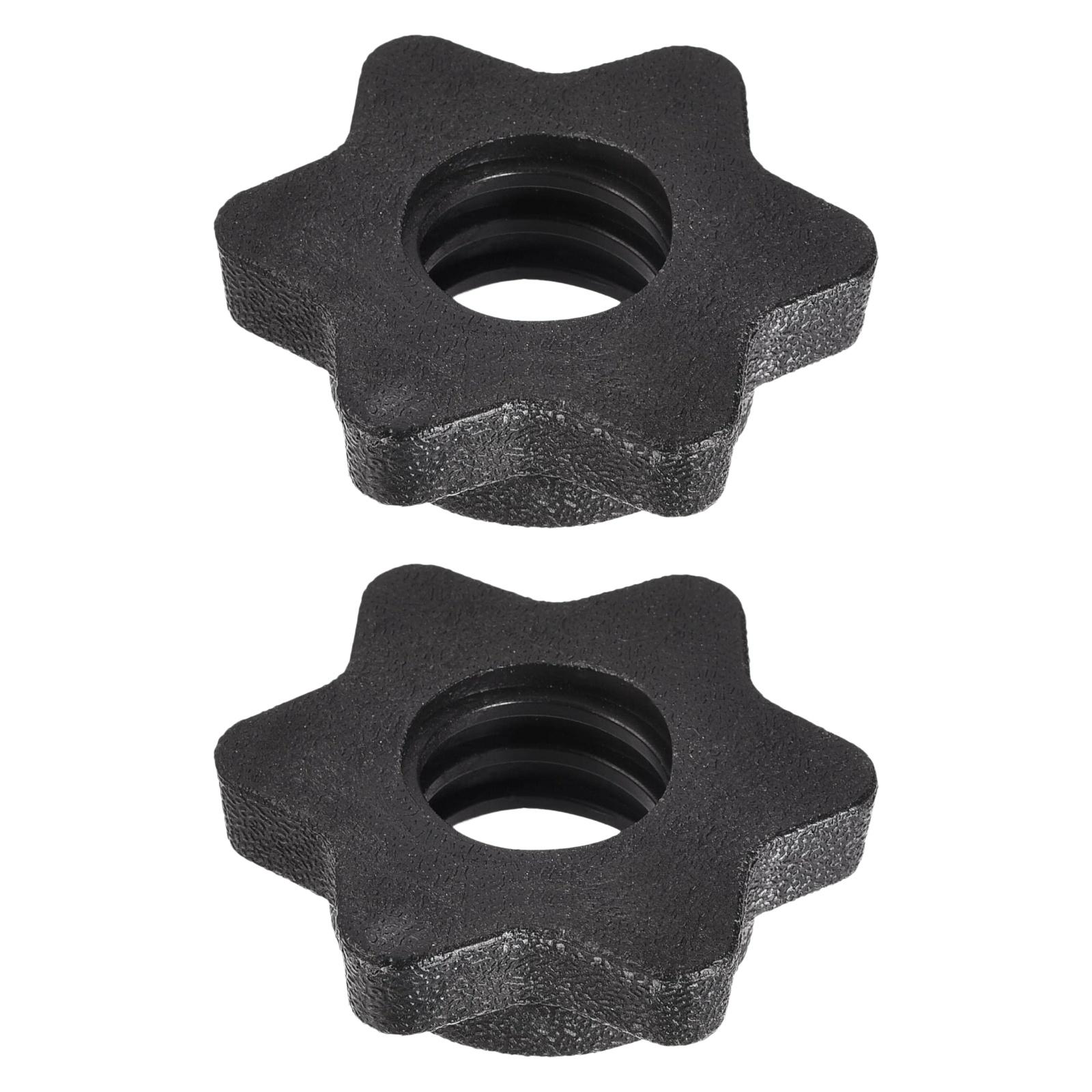Outdoor Sport Jas - 2Pcs Barbell Screw Collars Equipment Steel