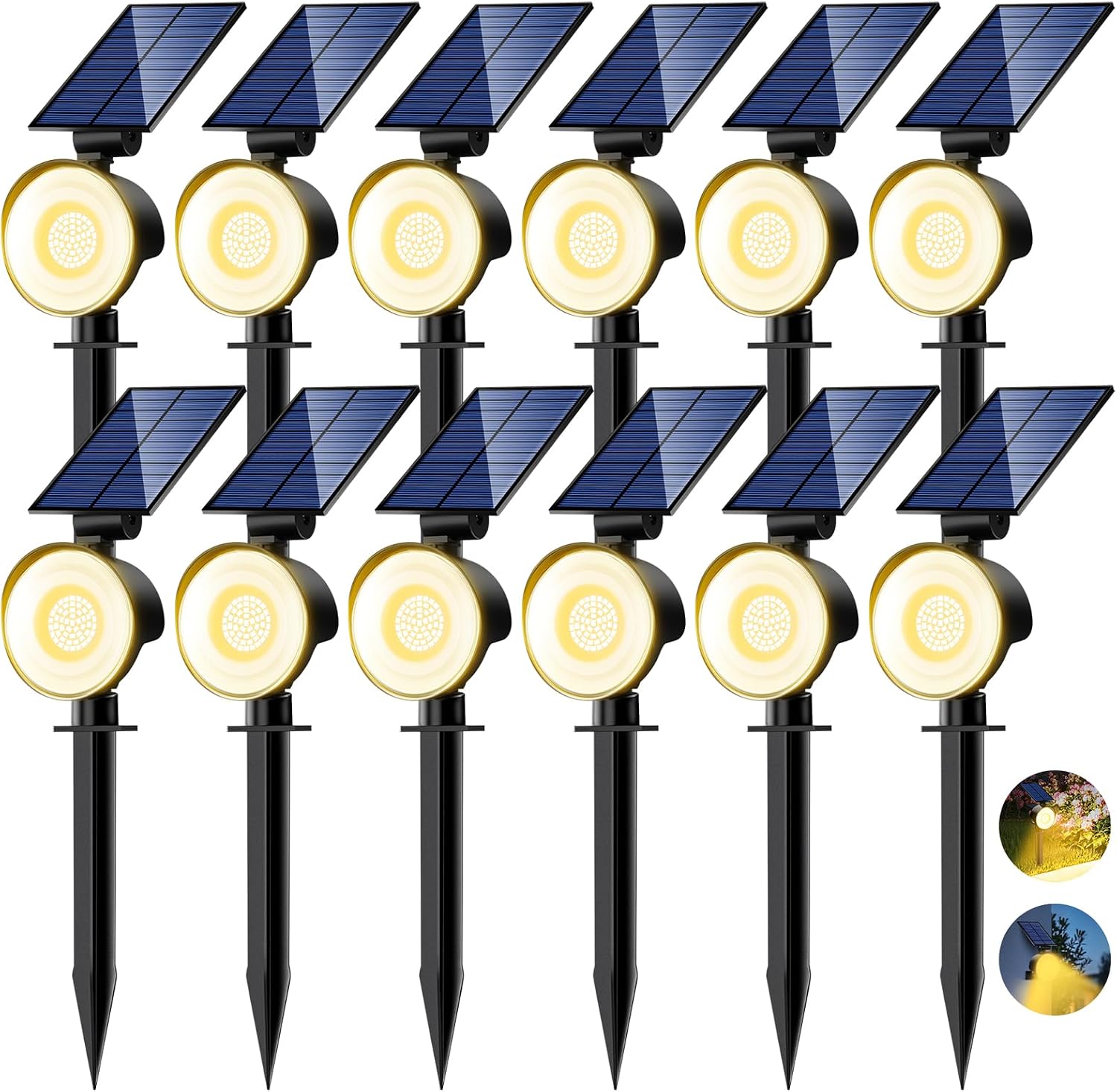 Outdoor Spotlight - Outdoor Solar Spot Lights Waterproof Landscape