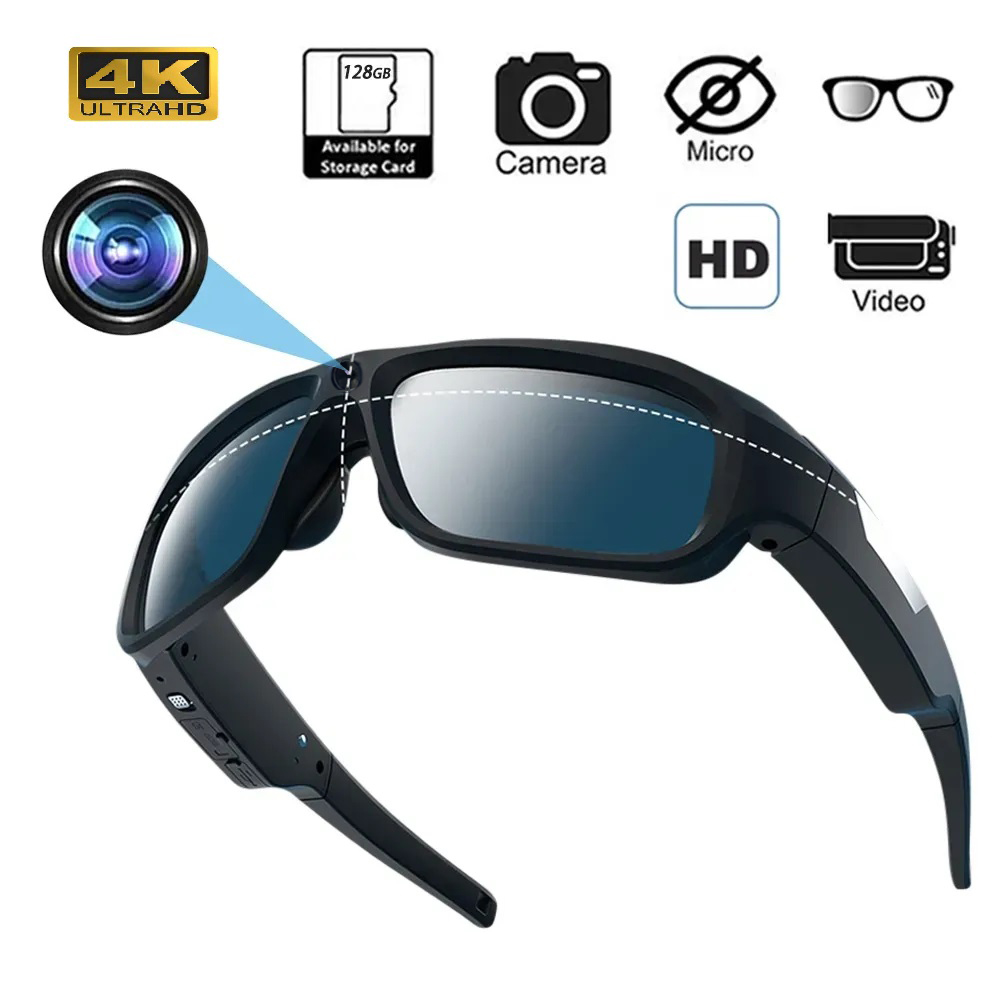 4K HD Smart Glasses Camera Min - Outdoor Sport Glasses review and price