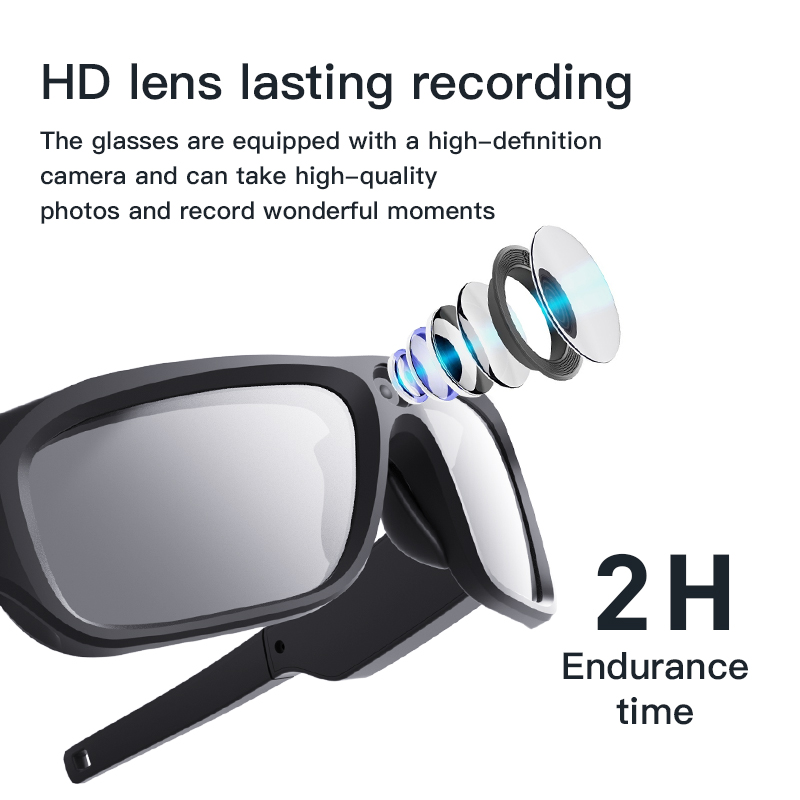 4K HD Smart Glasses Camera Min - Outdoor Sport Glasses review and price