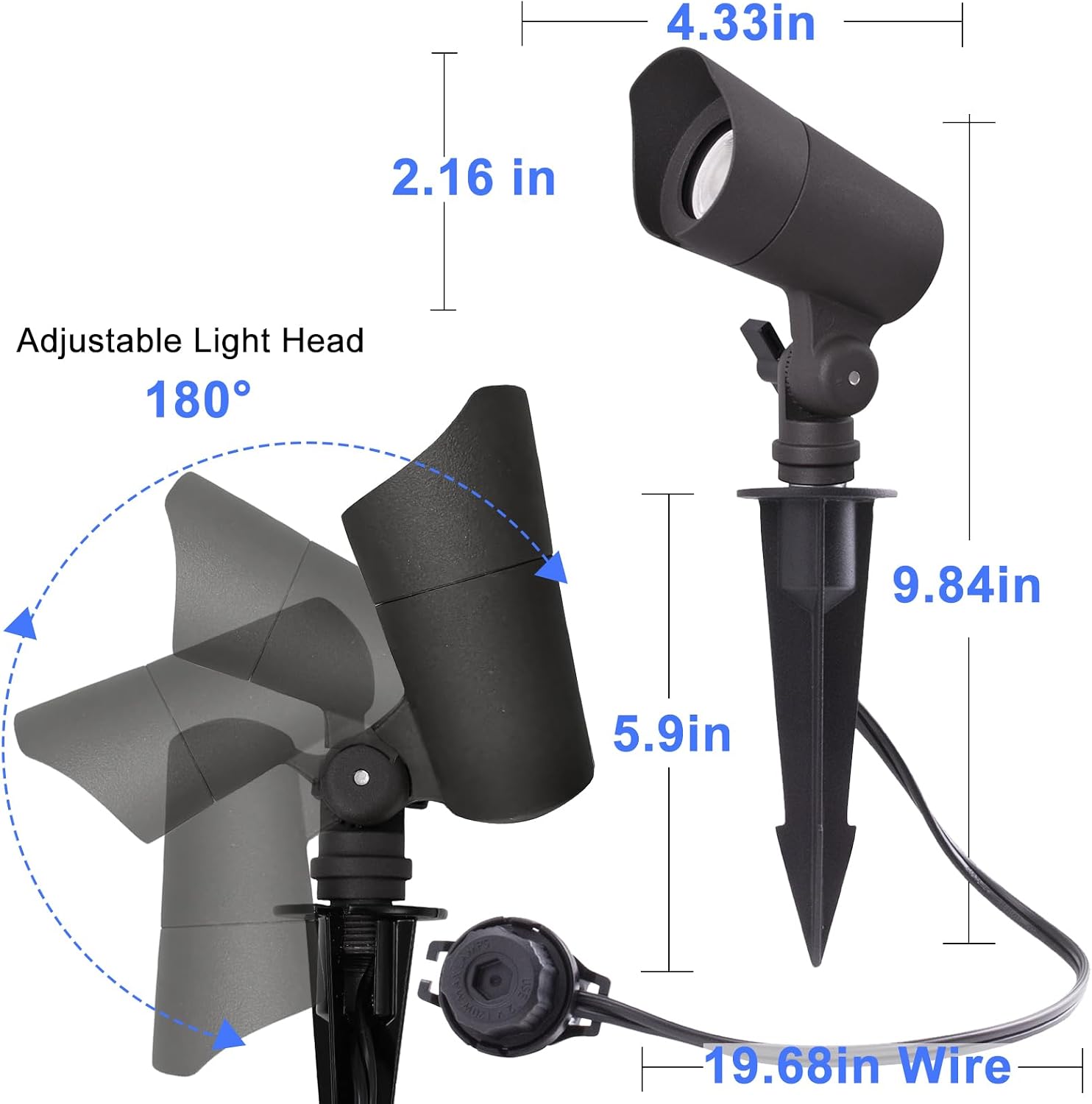 Low Voltage 12V LED Landscape  - Outdoor Spotlight review and price