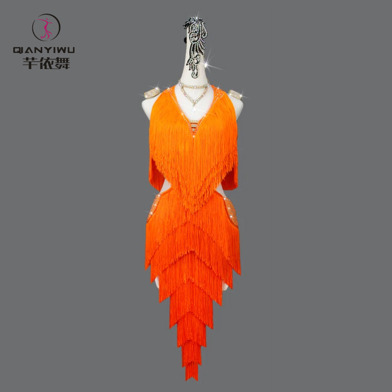 New Latin Dance Tassel Dress W - Outdoor Sport Dress review and price