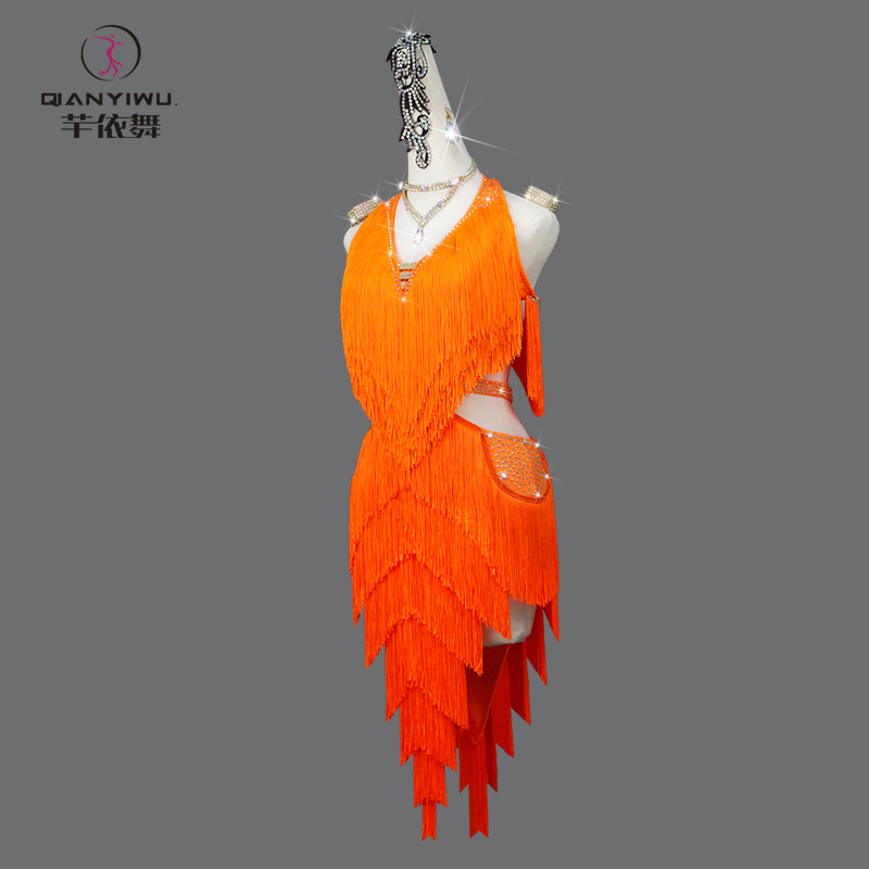 New Latin Dance Tassel Dress W - Outdoor Sport Dress review and price