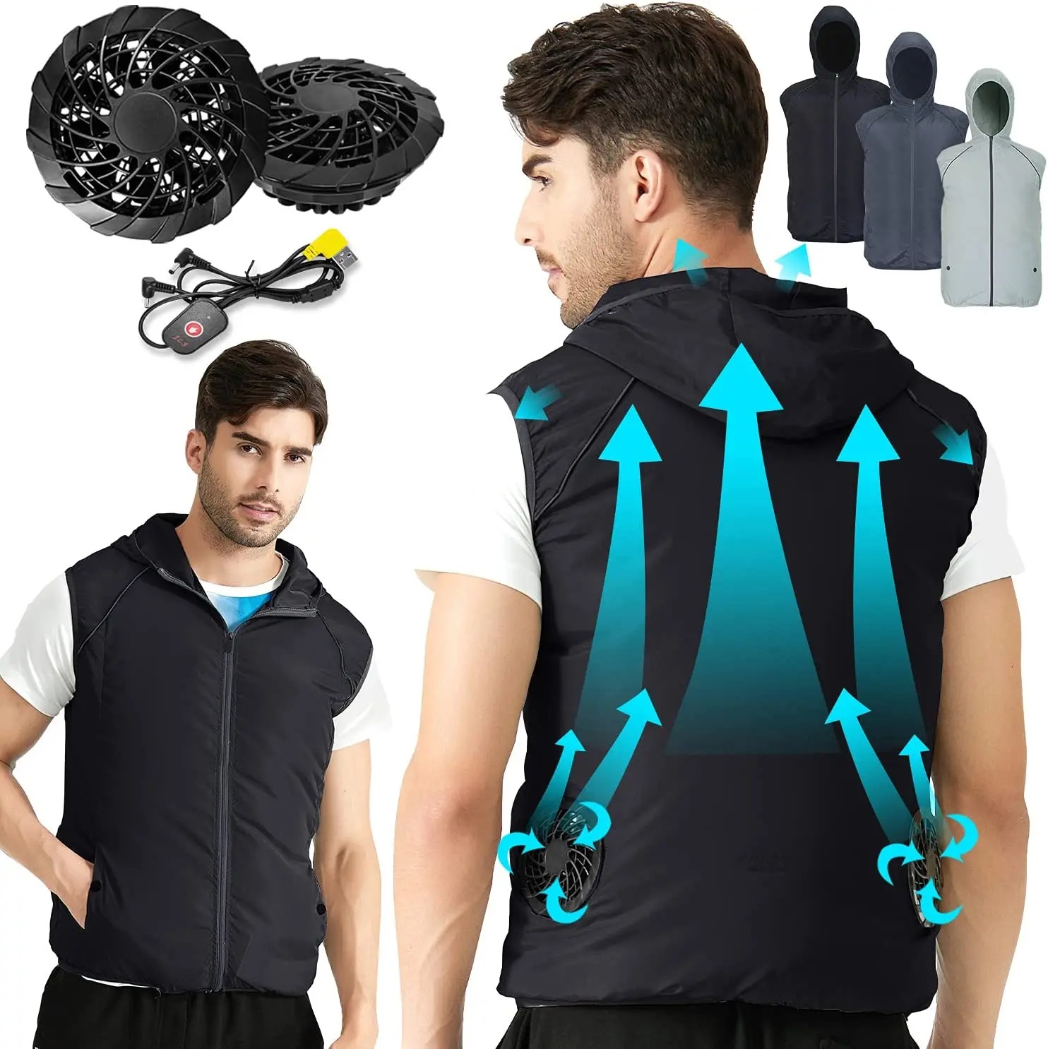 Summer Sport Fan Air Condition - Outdoor Sport Jacket Brand review and price