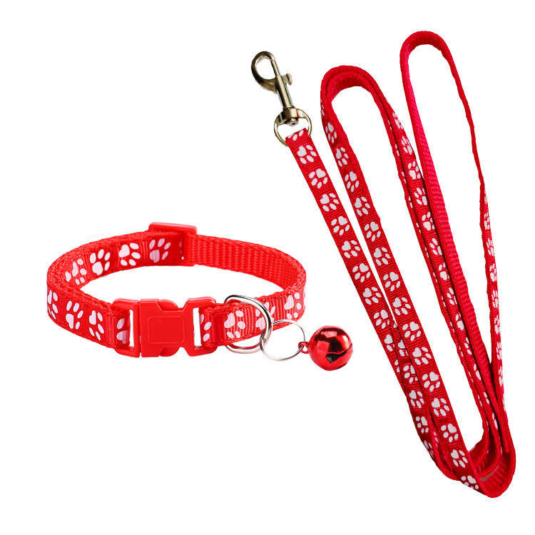 Dog Paw Print Pet Traction Rop - Headcollar Rope Set review and price