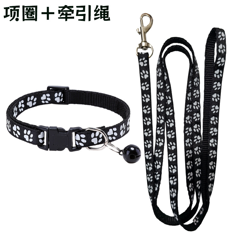 Dog Paw Print Pet Traction Rop - Headcollar Rope Set review and price