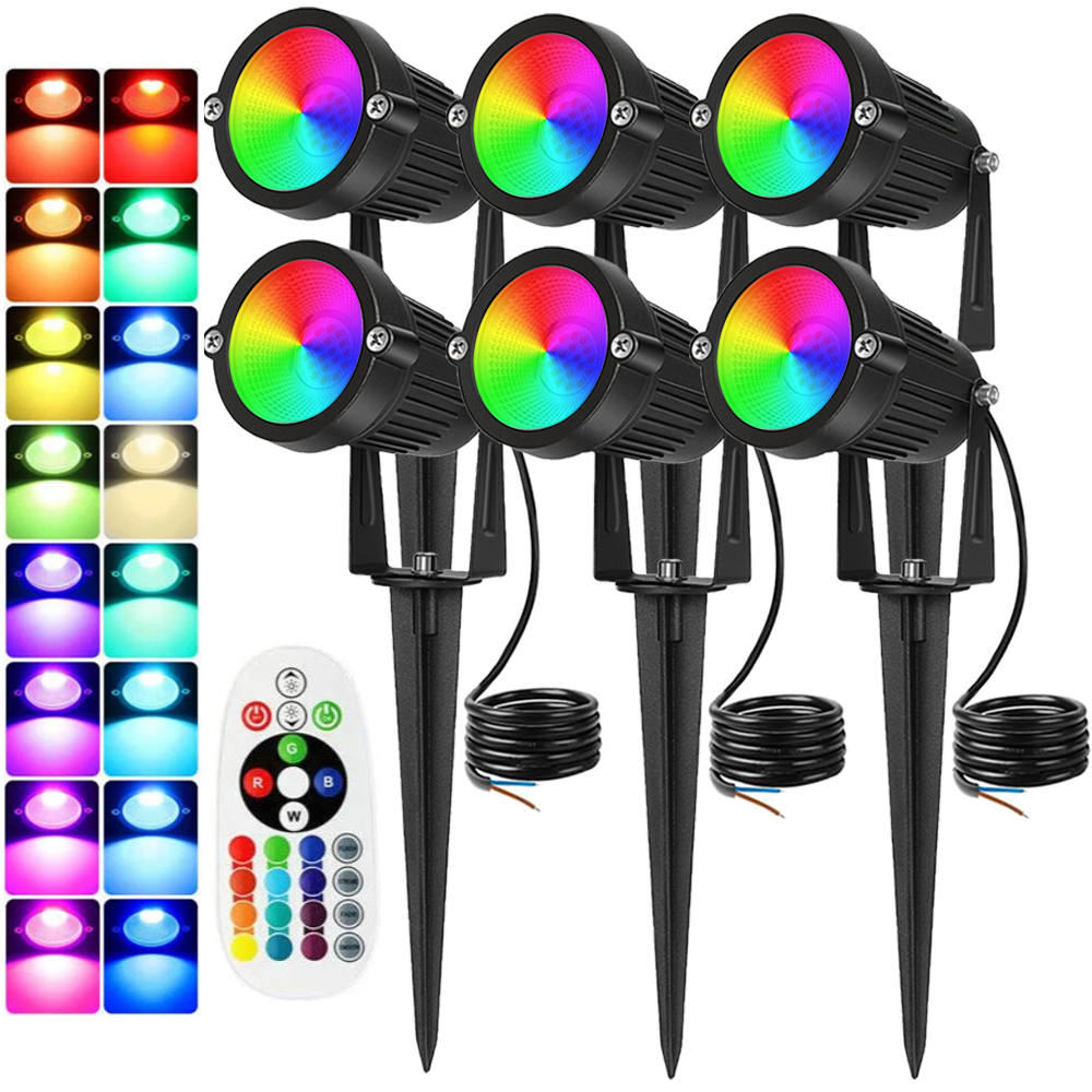 RGBW Landscape Lighting 10W wi - Outdoor Spotlight review and price