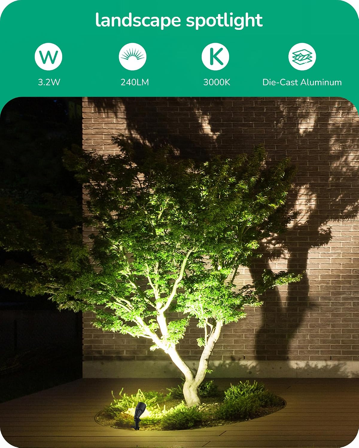 Low Voltage Spotlight Aluminum - Outdoor Spotlight review and price