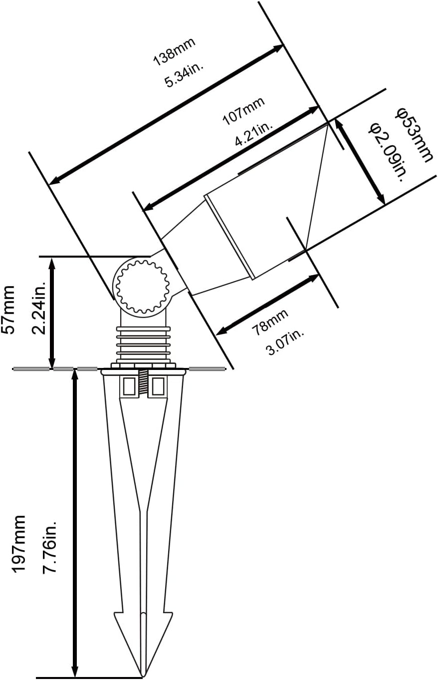Solid Brass Landscape LED Spot - Outdoor Spotlight review and price