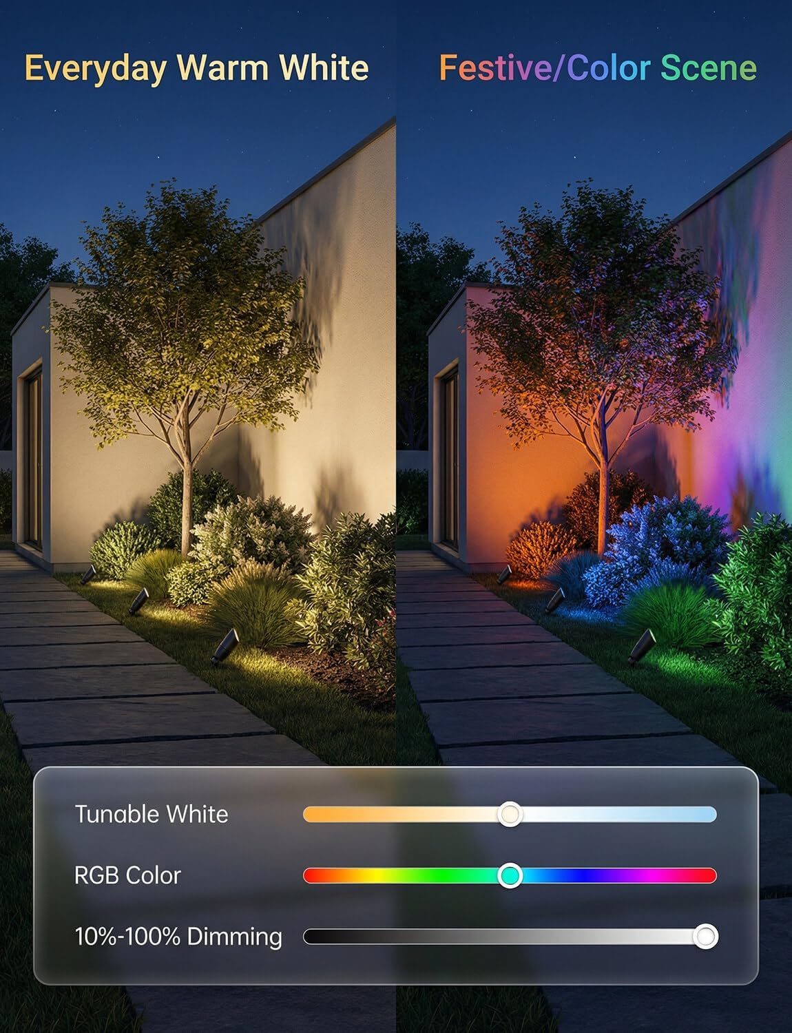 Low Voltage Outdoor RGBCW Land - Outdoor Spotlight review and price