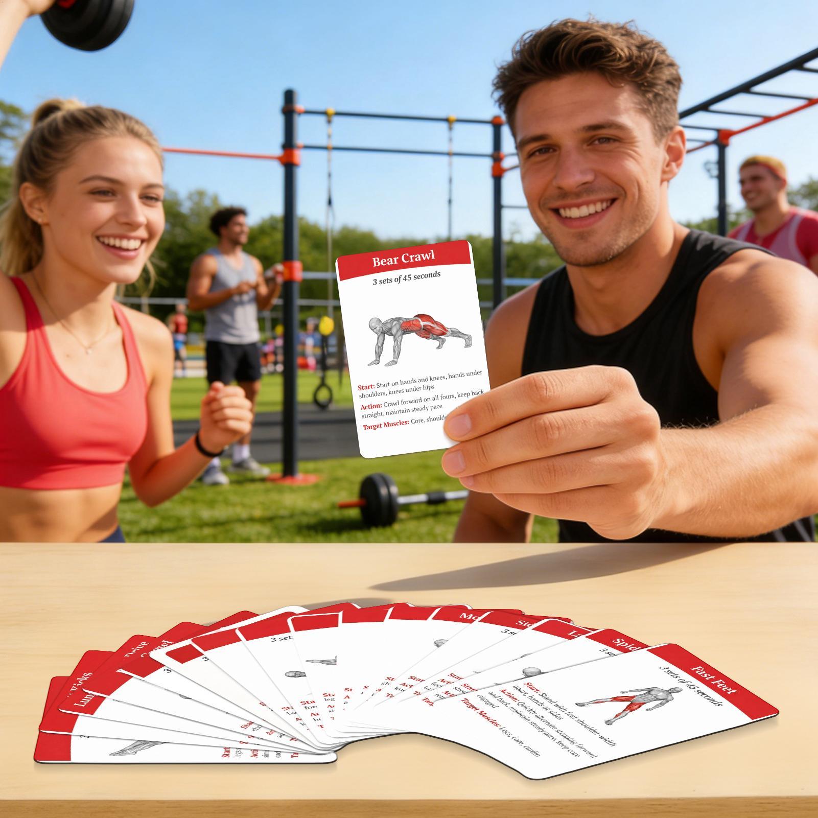 36pcs Fitness Cards Comprehens - Outdoor Sport Jas review and price