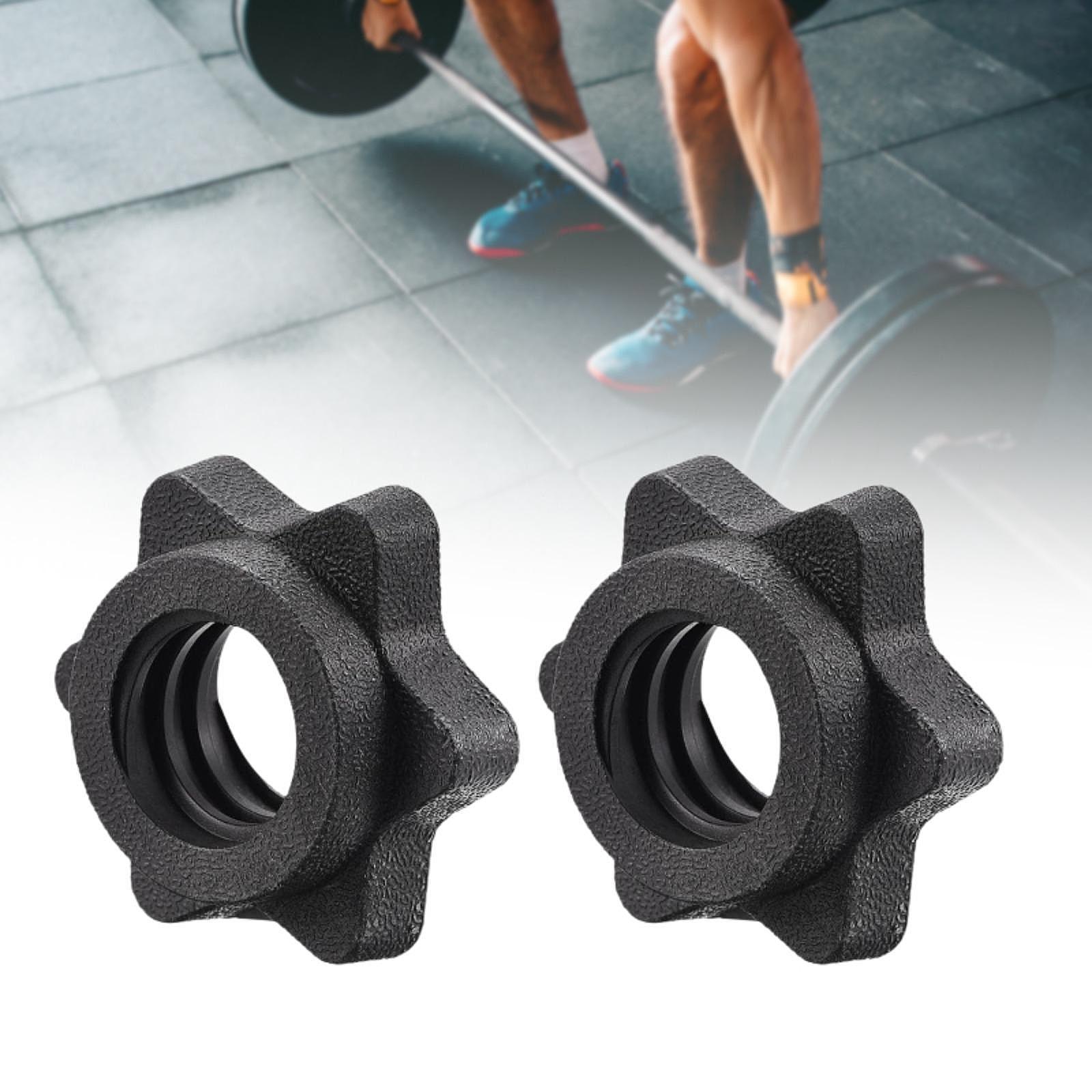 2Pcs Barbell Screw Collars Equ - Outdoor Sport Jas review and price