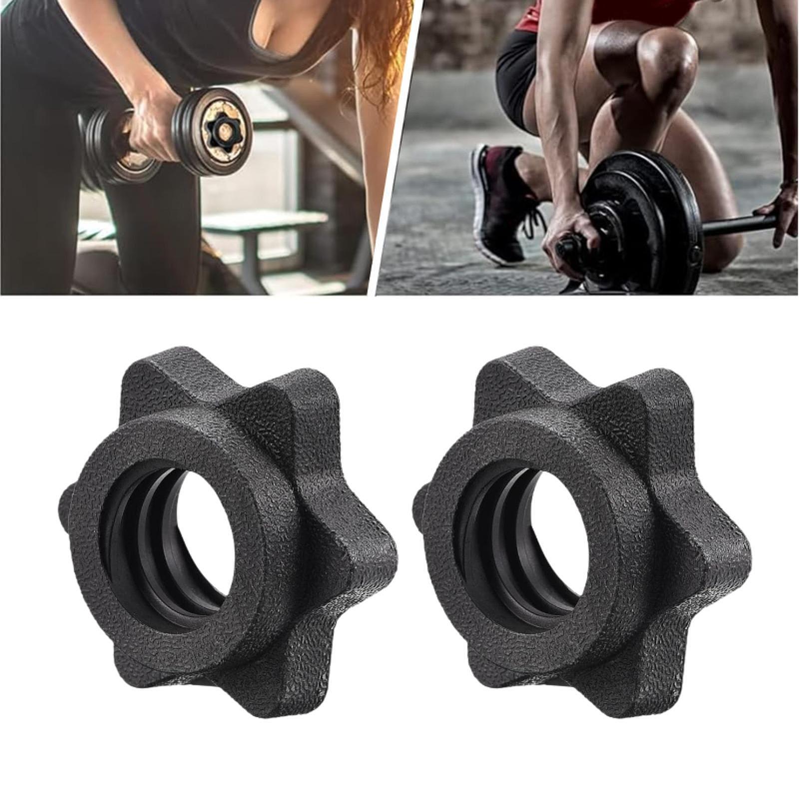 2Pcs Barbell Screw Collars Equ - Outdoor Sport Jas review and price