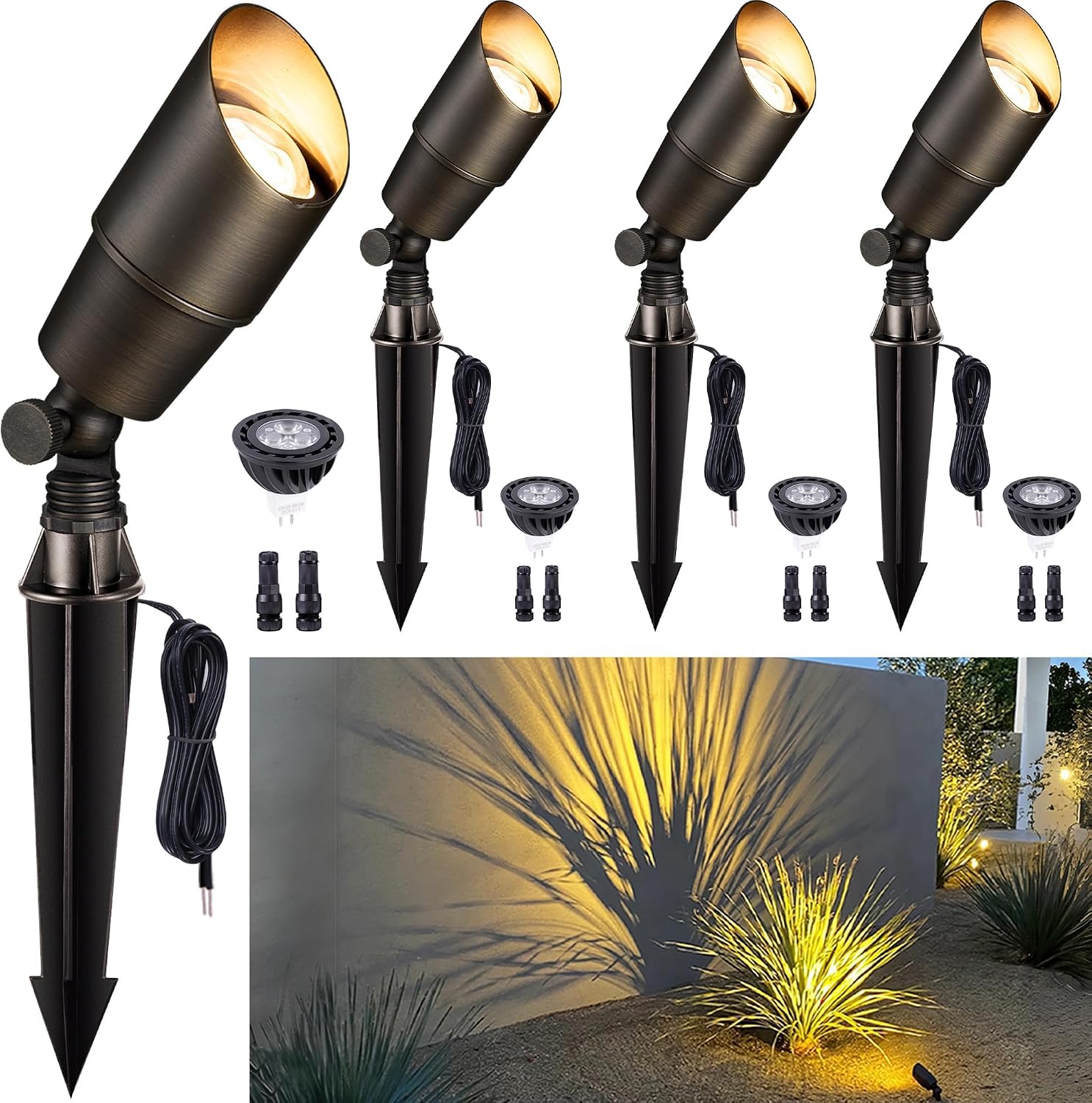 Brass Landscape Lighting Outdo - Outdoor Spotlight review and price